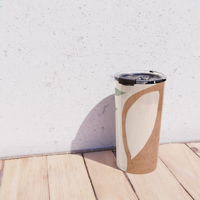 Vase Abstract Art Travel Mug Gallery Image 4