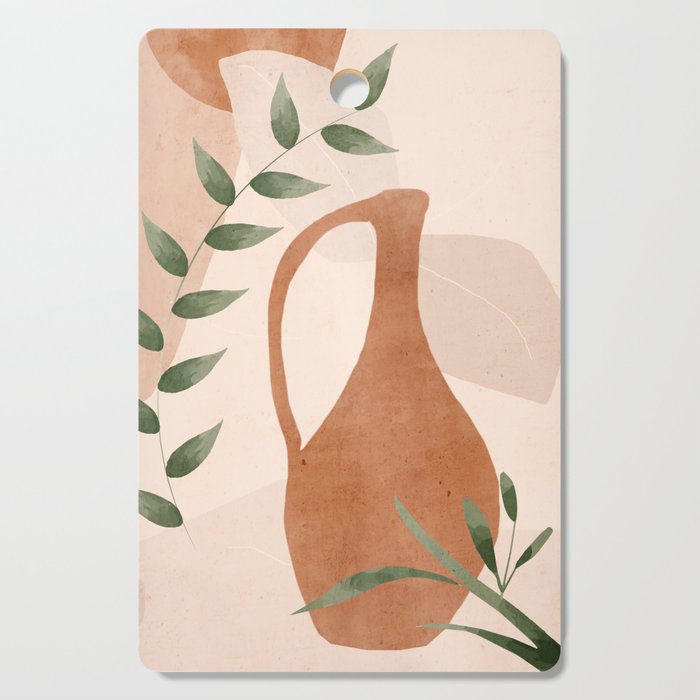 Vase Abstract Art Cutting Board Gallery Image 1