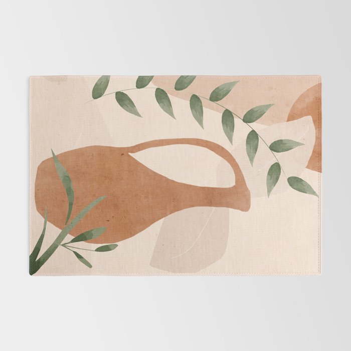 Vase Abstract Art Rug Gallery Image 2