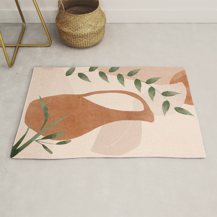 Vase Abstract Art Rug Gallery Image 1