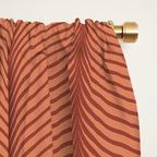 Elysian V Terracotta Window Curtain Gallery Image 2