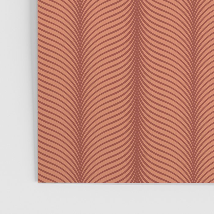 Elysian V Terracotta Poster Gallery Image 3
