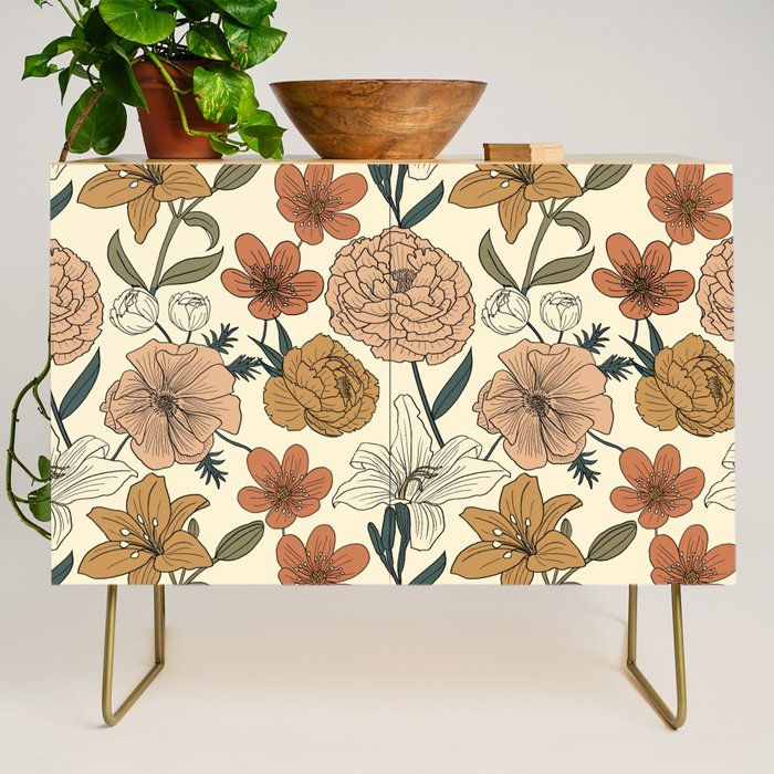 Spring Floral Mood Credenza Gallery Image 1