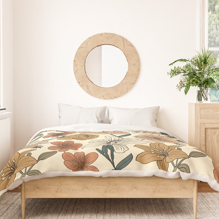 Spring Floral Mood Duvet Cover Gallery Image 3