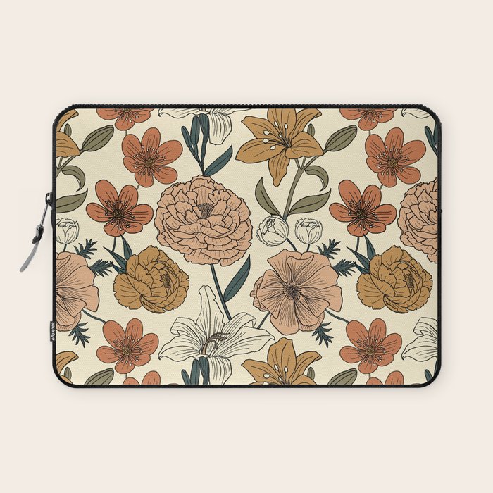 Spring Floral Mood Laptop Sleeve Gallery Image 1