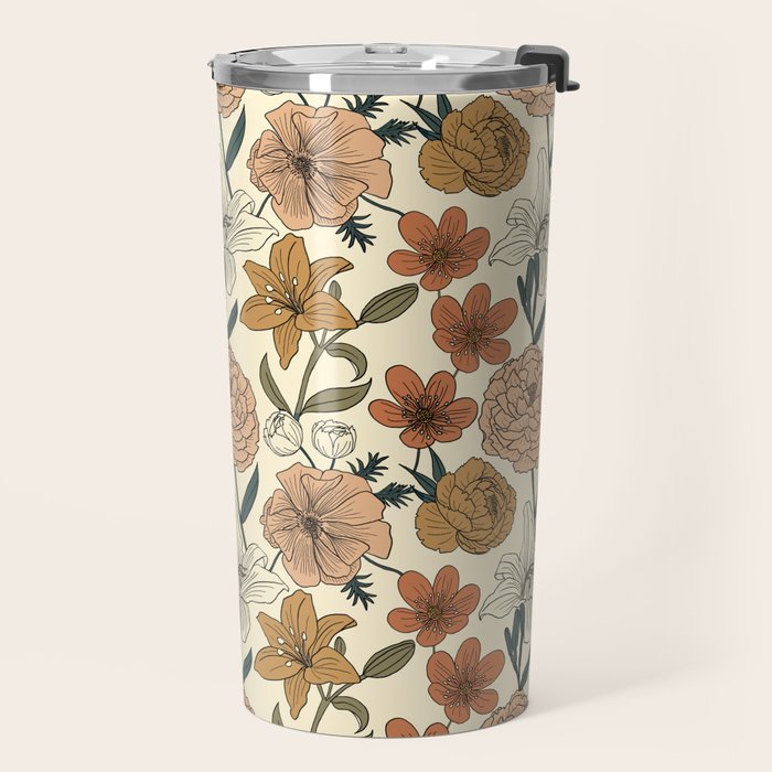 Spring Floral Mood Travel Mug Gallery Image 2