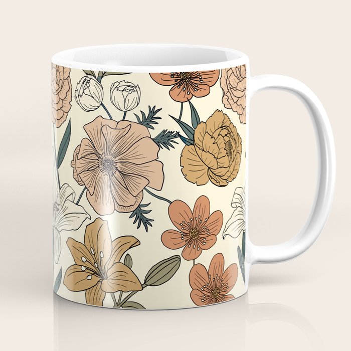 Spring Floral Mood Coffee Mug Gallery Image 1
