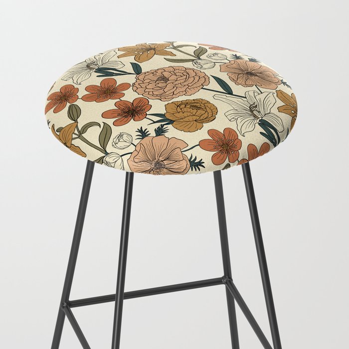 Spring Floral Mood Stool Gallery Image 2