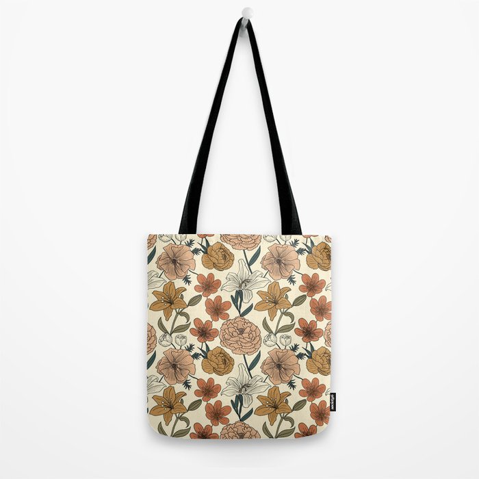 Spring Floral Mood Tote Bag Gallery Image 2