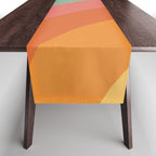 Mid century rainbow Table Runner Gallery Image 1