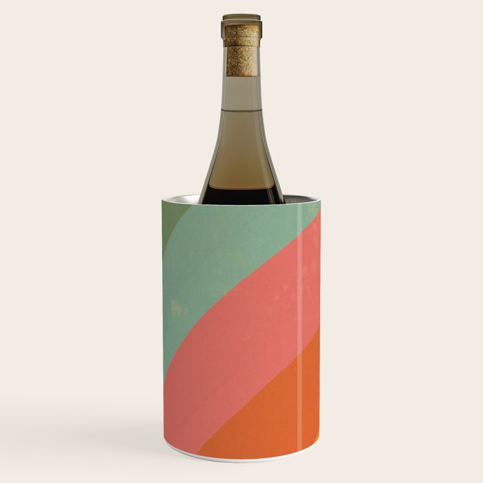 Mid century rainbow Wine Chiller Gallery Image 1