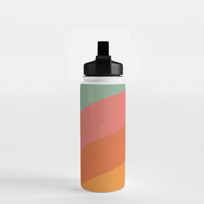 Mid century rainbow Water Bottle Gallery Image 2