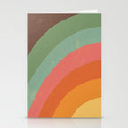Mid century rainbow Stationery Card Gallery Image 2