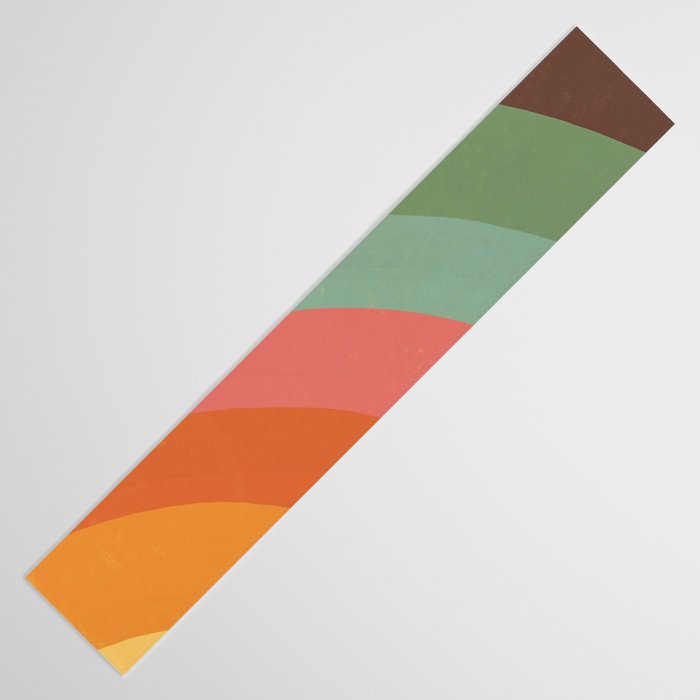 Mid century rainbow Table Runner Gallery Image 3