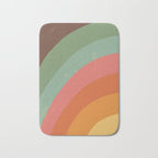 Mid century rainbow Bath Mat Gallery Image 1