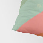 Mid century rainbow Pillow Sham Gallery Image 4