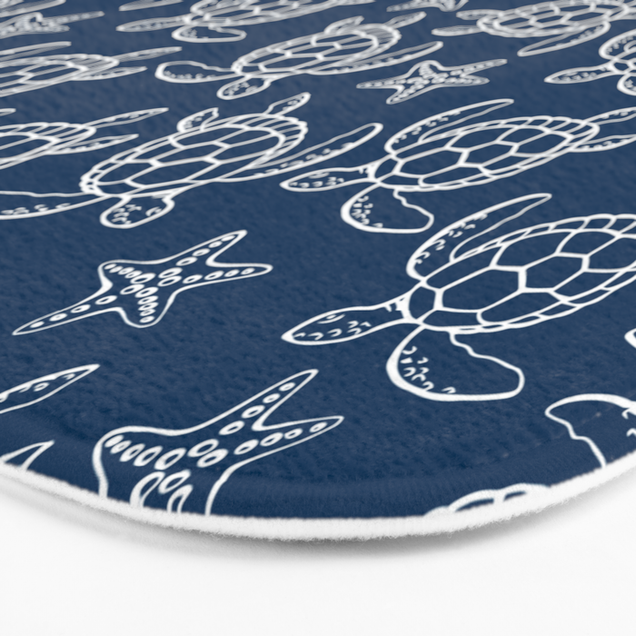 Sea turtle Bath Mat Gallery Image 3