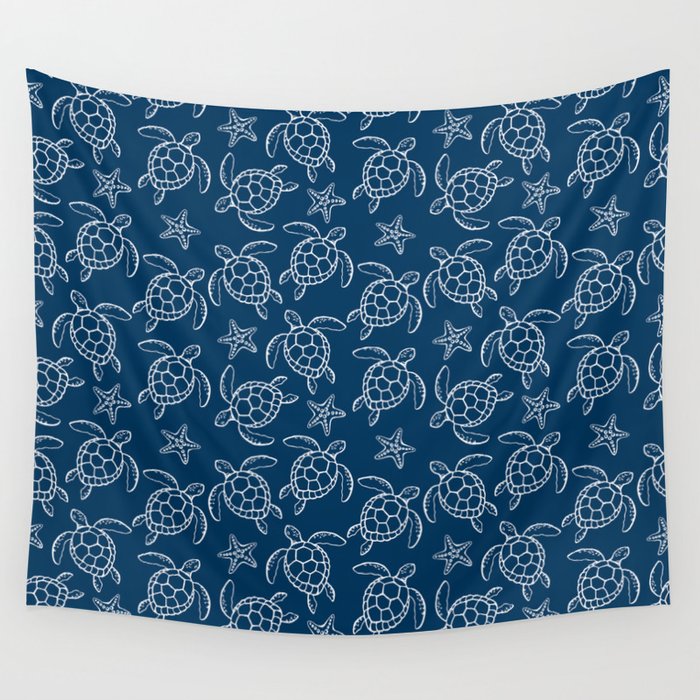 Sea turtle Wall Tapestry Gallery Image 1