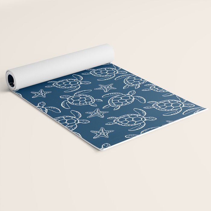 Sea turtle Yoga Mat Gallery Image 2