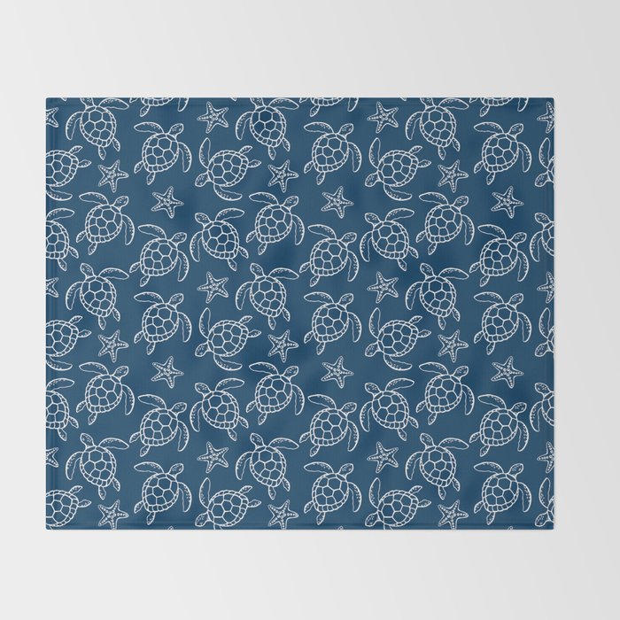 Sea turtle Throw Blanket Gallery Image 2