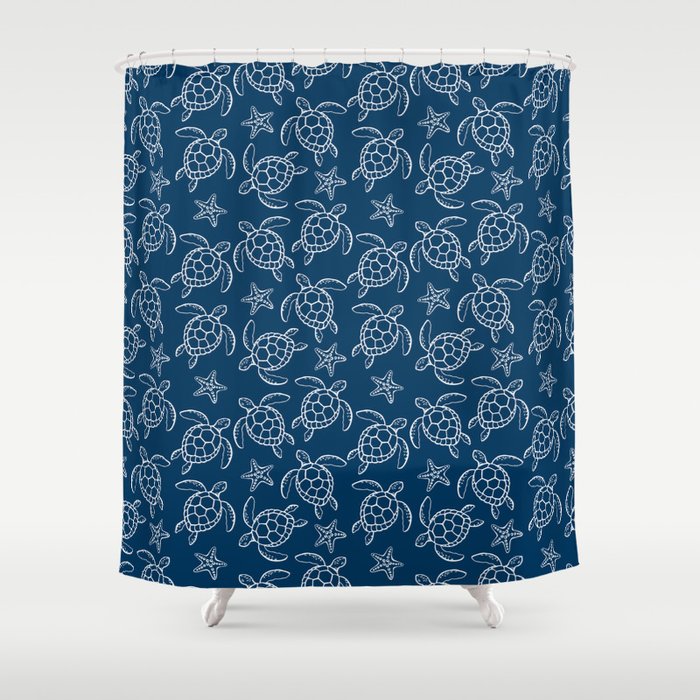 Sea turtle Shower Curtain Gallery Image 1