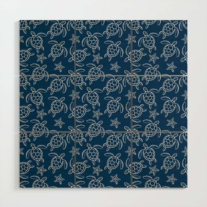 Sea turtle Wood Wall Art Gallery Image 1
