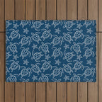 Sea turtle Outdoor Rug Gallery Image 1