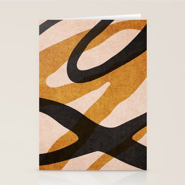 ABSTRACT ALPHABET / Script Q Stationery Card Gallery Image 2