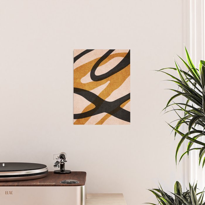 ABSTRACT ALPHABET / Script Q Poster Gallery Image 2