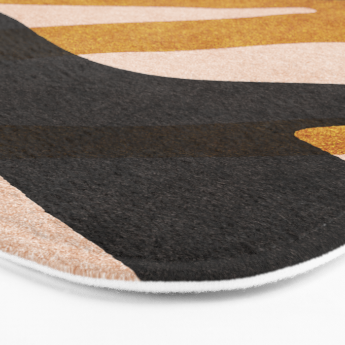 ABSTRACT ALPHABET / Script Q Bath Mat Gallery Image 3