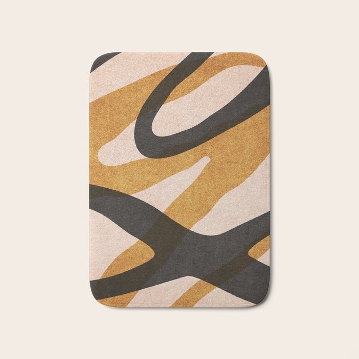 ABSTRACT ALPHABET / Script Q Bath Mat Gallery Image 1