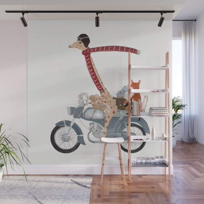 little biker buddies Wall Mural Gallery Image 1