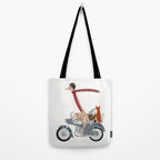 little biker buddies Tote Bag Gallery Image 2