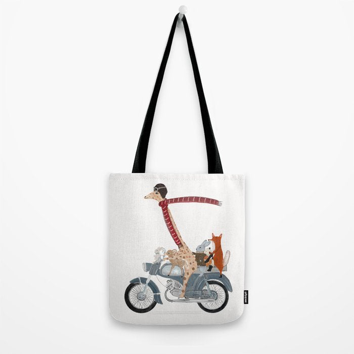 little biker buddies Tote Bag Gallery Image 2