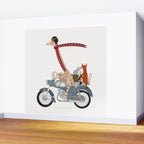 little biker buddies Wall Mural Gallery Image 2