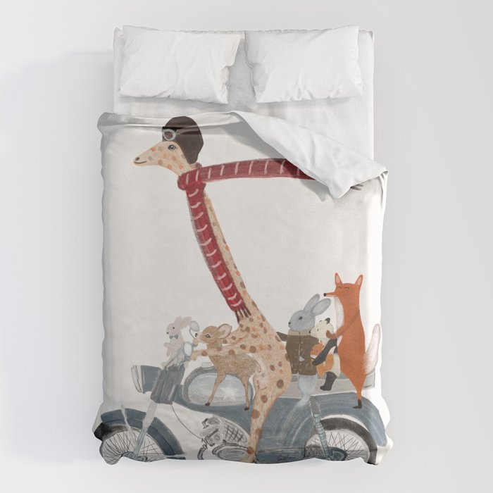 little biker buddies Duvet Cover Gallery Image 6