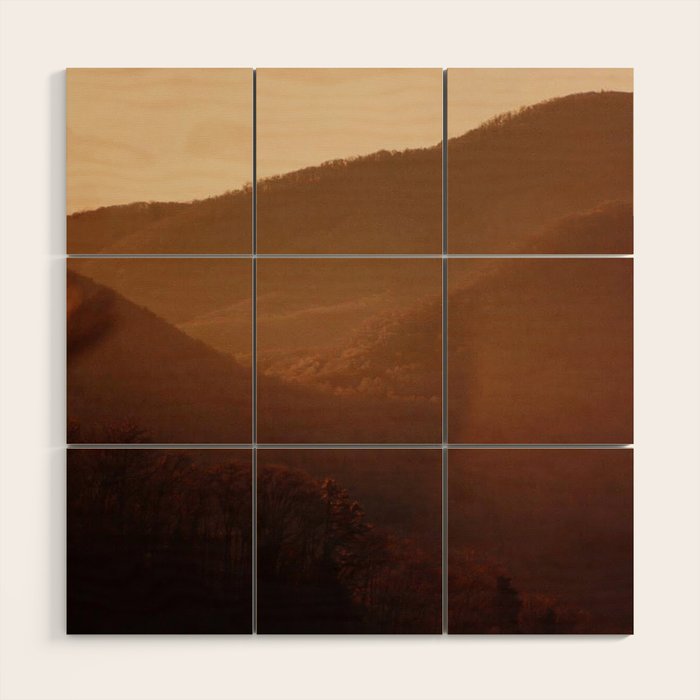 Appalachian Sunrise Wood Wall Art Gallery Image 1