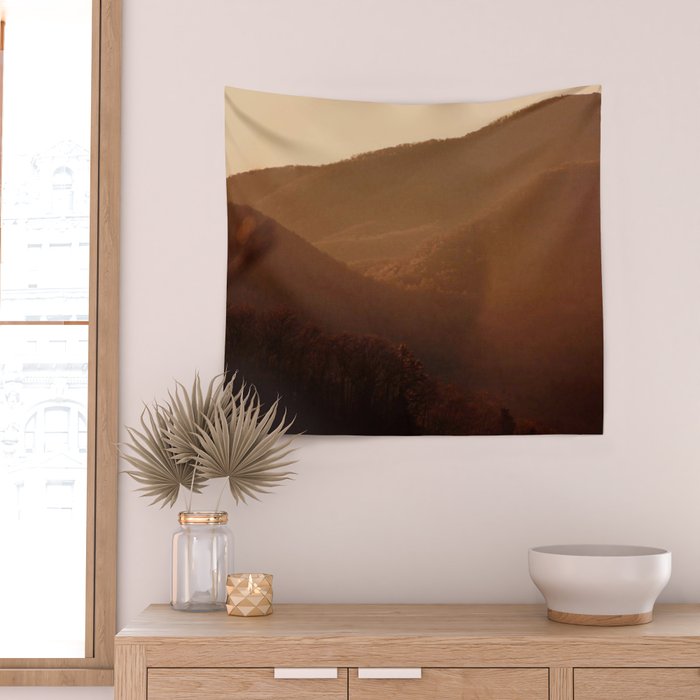 Appalachian Sunrise Wall Tapestry Gallery Image 2