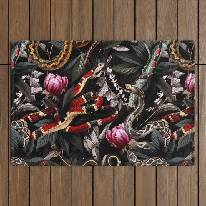 Dangers in the Forest IX Outdoor Rug Gallery Image 1
