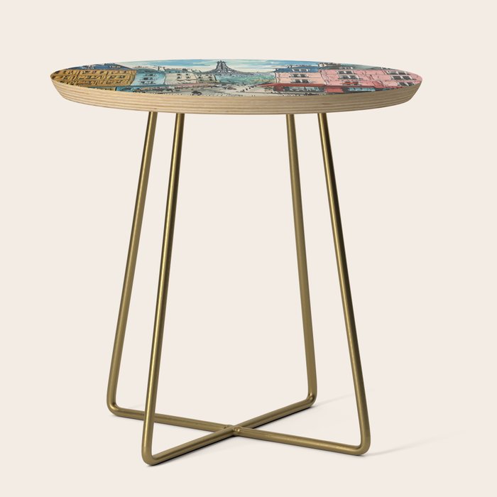 Paris Illustration Side Table Gallery Image 1