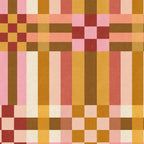 Woven Checks and Stripes - Harvest Gold Coffee Mug Gallery Image 2