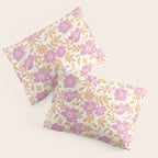 Wild Mountain Roses - sunset pink and orange  Pillow Sham Gallery Image 3
