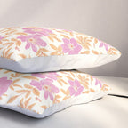 Wild Mountain Roses - sunset pink and orange  Pillow Sham Gallery Image 3