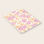 Wild Mountain Roses - sunset pink and orange  Notebook Gallery Image 3