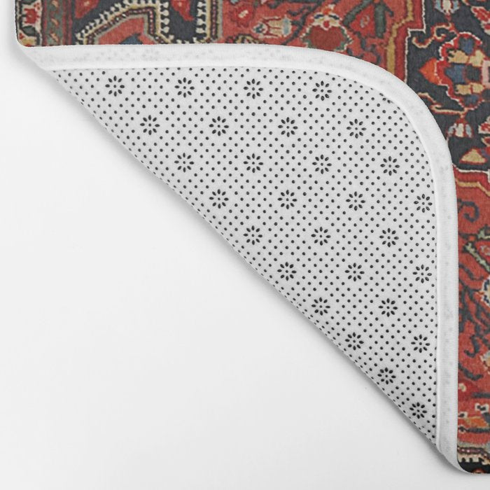Persian Joshan Vintage Rug Pattern Bath Mat Gallery Image 2