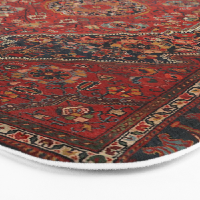 Persian Joshan Vintage Rug Pattern Bath Mat Gallery Image 3