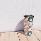 Vintage Quilt Block Pattern Travel Mug Gallery Image 4