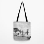 Vintage Hawaii Tandem Surfing Tote Bag Gallery Image 2
