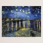 Vincent Van Gogh Starry Night Jigsaw Puzzle Gallery Image 1