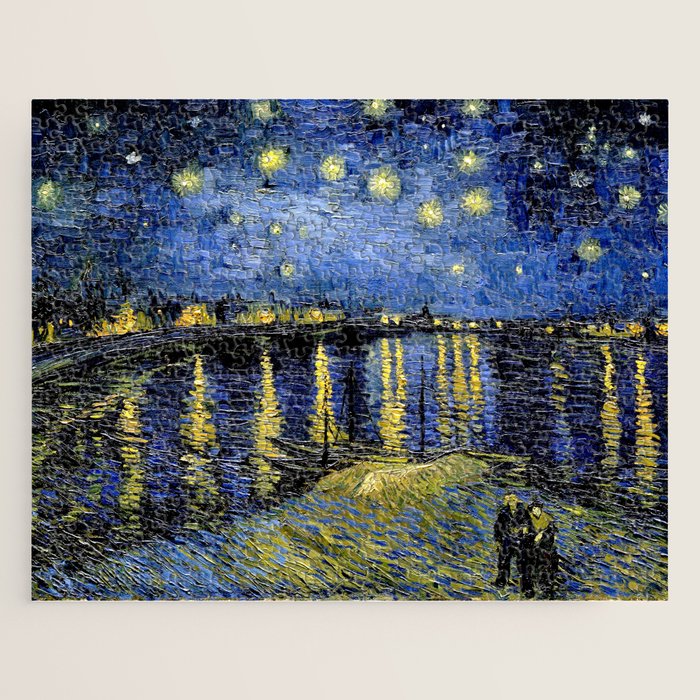 Vincent Van Gogh Starry Night Jigsaw Puzzle Gallery Image 1